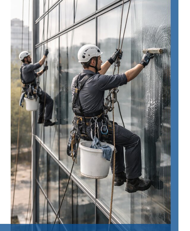 Мойка сплошного остекления в Комсомольске-на-Амуре, заказать от 306 р.| ВЫСОТНИК-Кмс