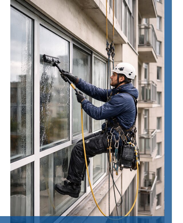 Мойка балконного остекления в Комсомольске-на-Амуре от 3571 р. | ВЫСОТНИК-Кмс