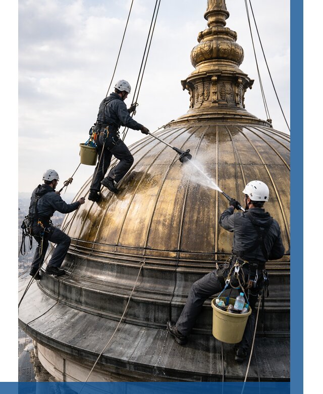 Мойка куполов и шпилей в Комсомольске-на-Амуре от 8163 р. - заказать | ВЫСОТНИК-Кмс