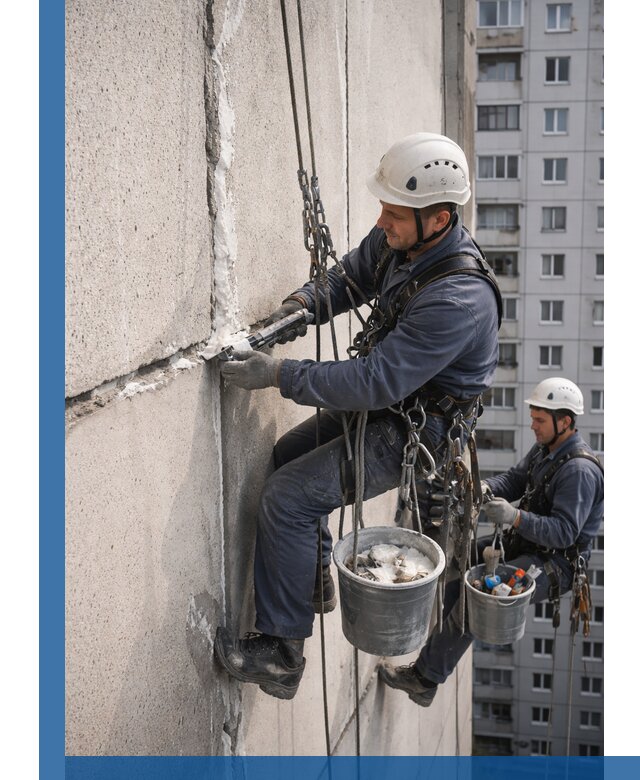 Утепление межпанельных швов в Комсомольске-на-Амуре профессионально и надежно