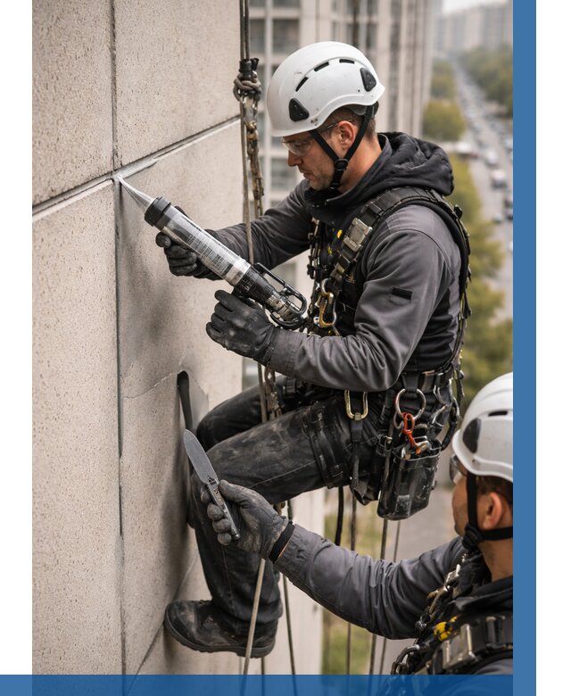 Первичная герметизация швов в Комсомольске-на-Амуре от 612 р. | ВЫСОТНИК-Кмс