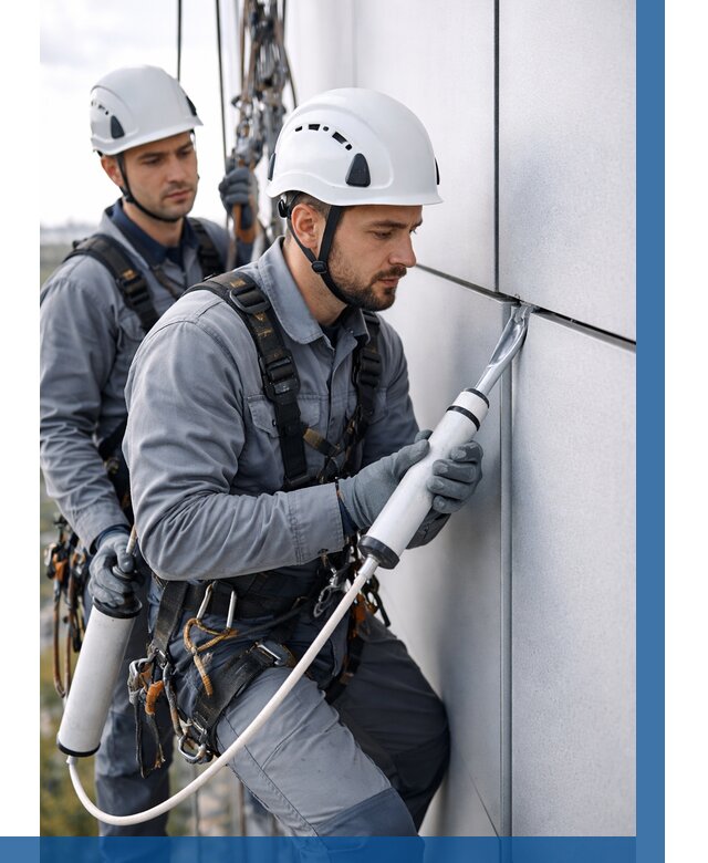 Герметизация швов вилатермом в Комсомольске-на-Амуре от 612 р. | ВЫСОТНИК-Кмс