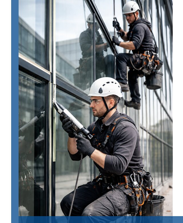 Герметизация витражных швов в Комсомольске-на-Амуре для зданий и фасадов