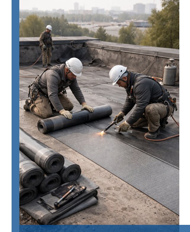Монтаж мягкой кровли в Комсомольске-на-Амуре профессионально и надежно