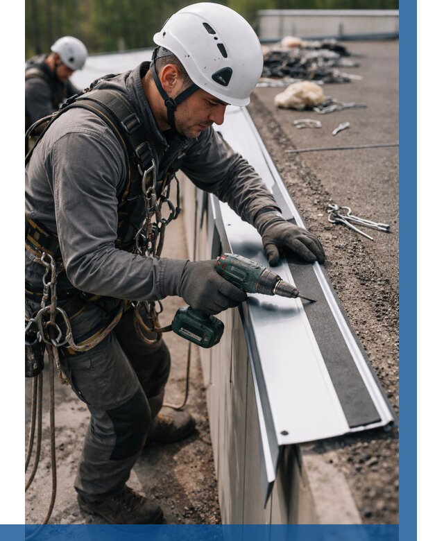 Монтаж капельника на кровле в Комсомольске-на-Амуре от 306 р. | ВЫСОТНИК-Кмс