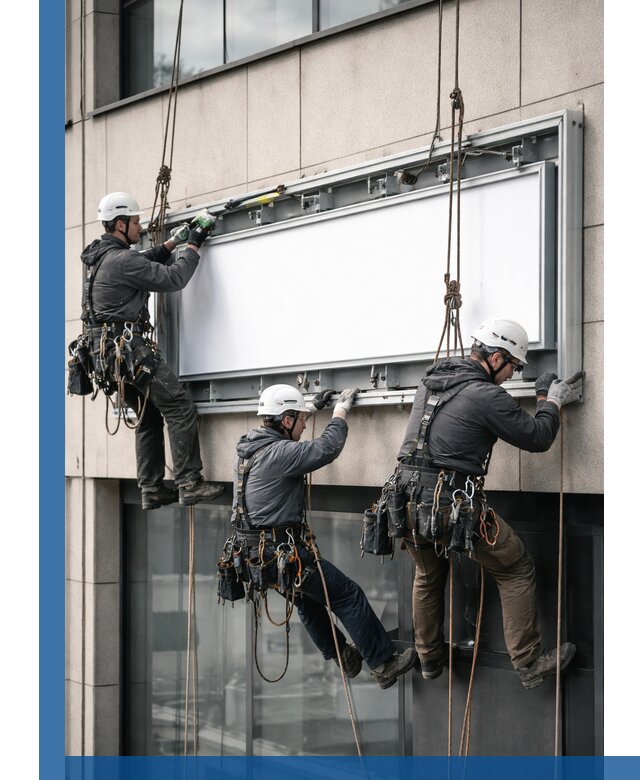 Профессиональный монтаж светового короба под ключ в Комсомольске-на-Амуре