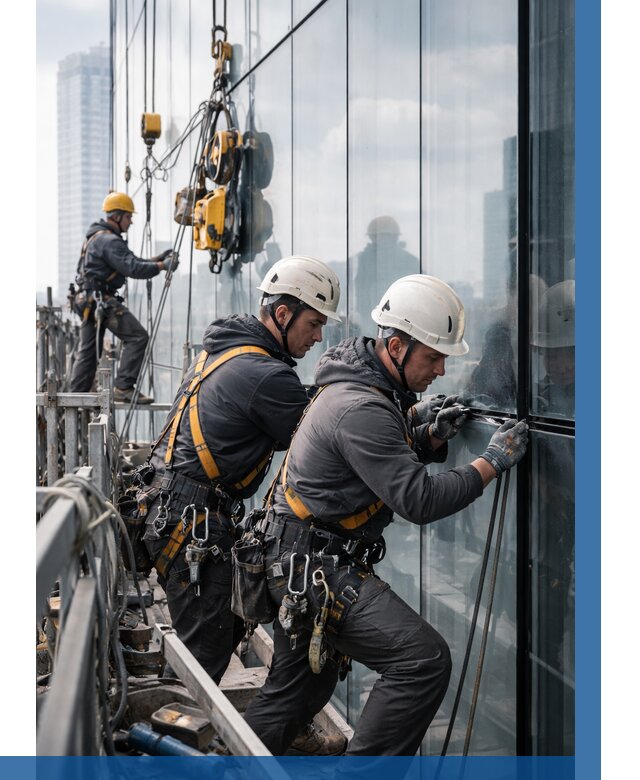 Структурное остекление фасадов в Комсомольске-на-Амуре от 9694 р. | ВЫСОТНИК-Кмс