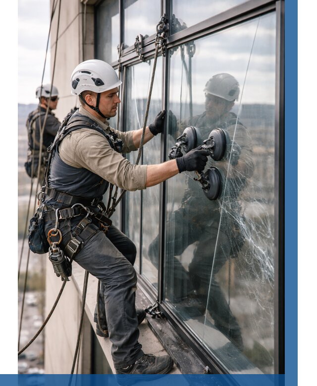 Замена стекла в витраже в Комсомольске-на-Амуре под ключ от 8673 р. | ВЫСОТНИК-Кмс