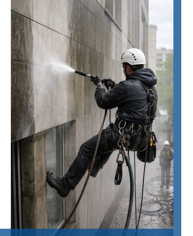 Гидроструйная очистка поверхностей в Комсомольске-на-Амуре от 867 р. | ВЫСОТНИК-Кмс