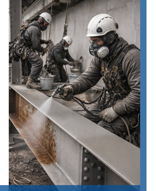 Антикоррозионная покраска металла в Комсомольске-на-Амуре от 714 р. | ВЫСОТНИК-Кмс