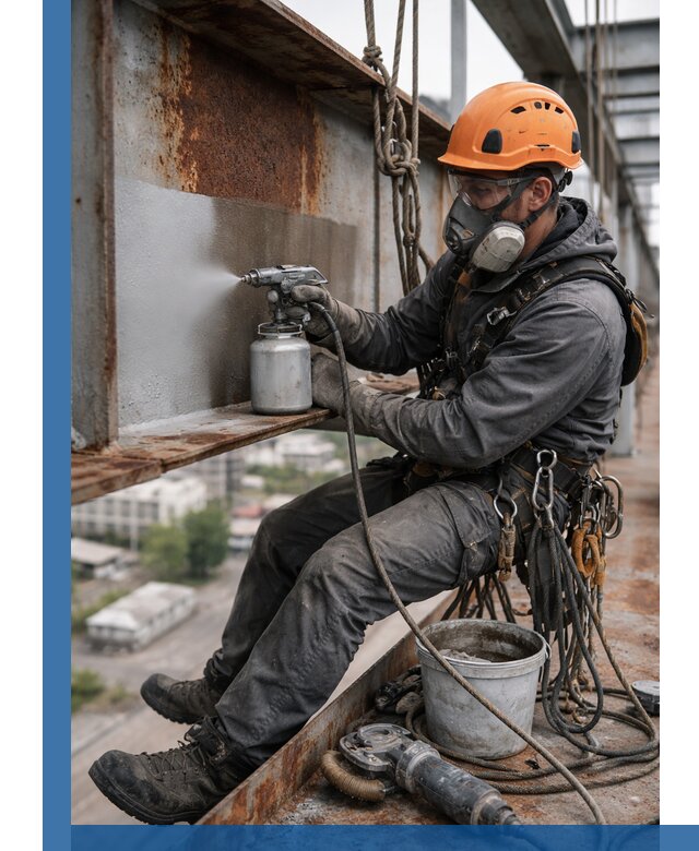 Антикоррозионная обработка металлоконструкций в Комсомольске-на-Амуре под ключ