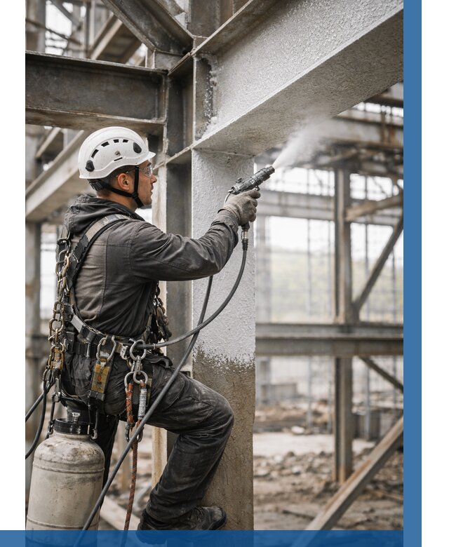 Огнезащита металлоконструкций от 765 р. | ВЫСОТНИК-Кмс в Комсомольске-на-Амуре