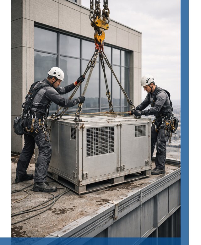 Такелажные работы на высоте в Комсомольске-на-Амуре от 8163 р. | ВЫСОТНИК-Кмс