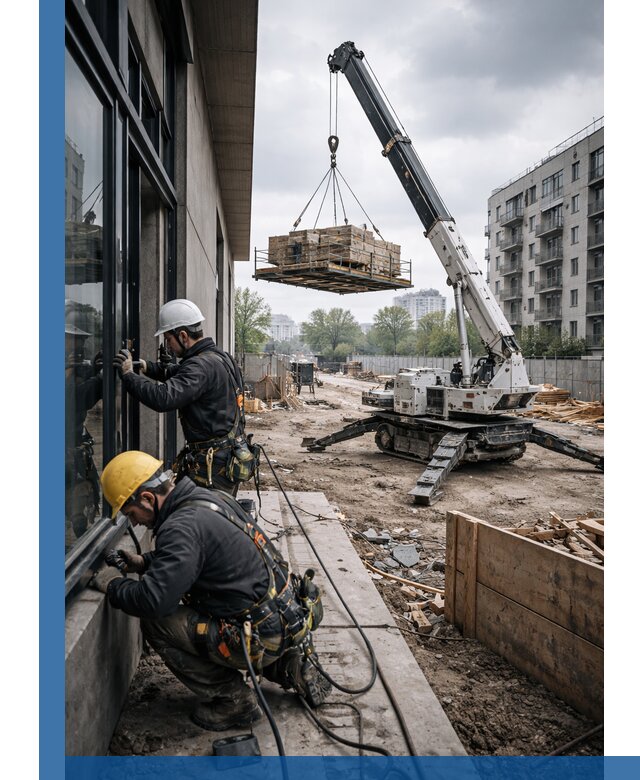 Аренда крана Пионер в Комсомольске-на-Амуре для строительных работ