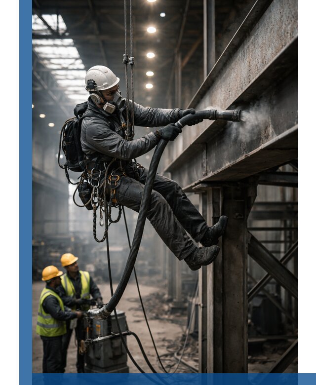 Обеспыливание конструкций в цехах промышленного производства в Комсомольске-на-Амуре