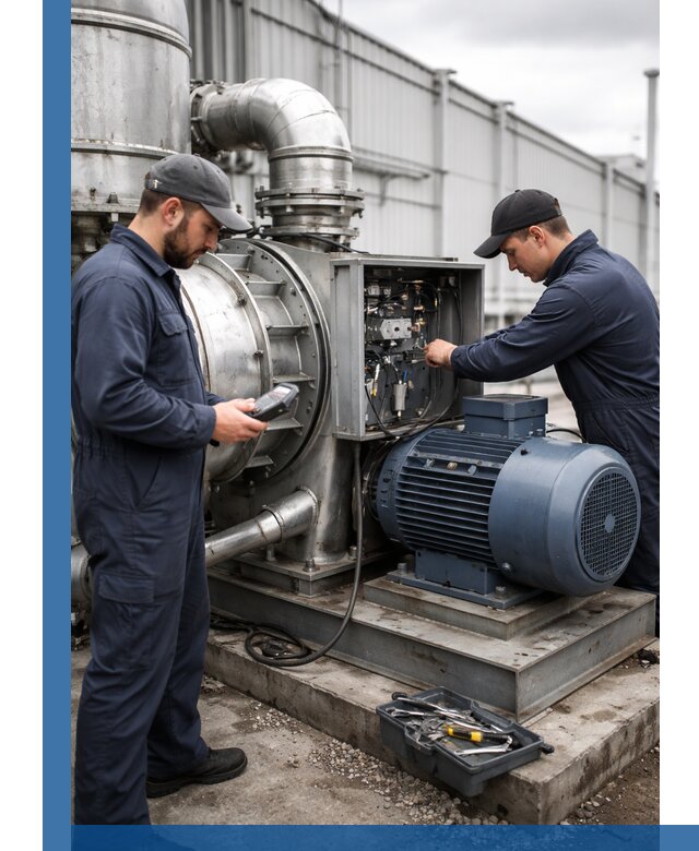 Техническое обслуживание промышленного оборудования в Комсомольске-на-Амуре