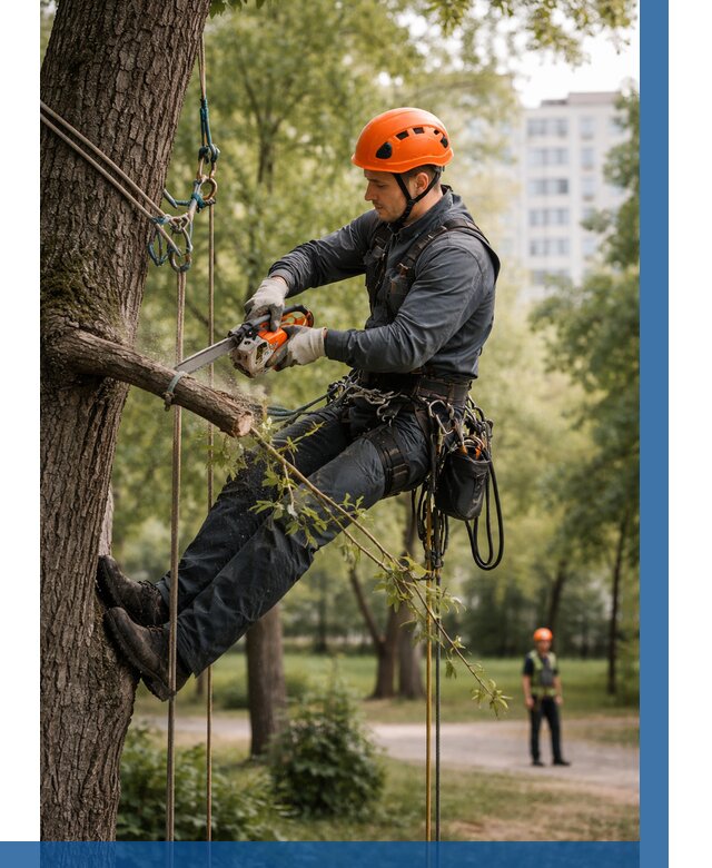 Санитарная обрезка деревьев в Комсомольске-на-Амуре от 5102 р. | ВЫСОТНИК-Кмс