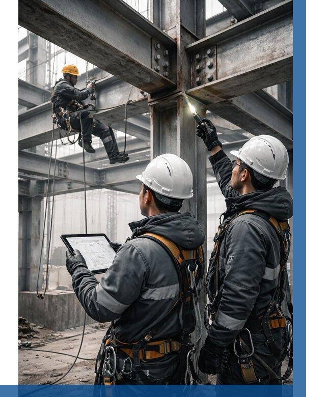 Обследование металлоконструкций в Комсомольске-на-Амуре от 5612 р. | ВЫСОТНИК-Кмс